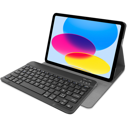 iPad 2025 (11th Gen) / iPad 2022 (10th Gen) - Premium Bluetooth Keyboard Cover Azerty