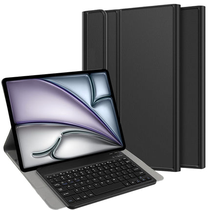iPad Air 13 (M4 2026 / M3 2025 / M2 2024) - Premium Bluetooth Keyboard Cover Qwerty
