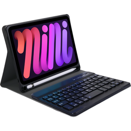 iPad Mini 2024 (7th Gen) - Premium Bluetooth Keyboard Cover Qwerty