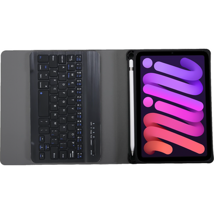 iPad Mini 2024 (7th Gen) - Premium Bluetooth Keyboard Cover Qwerty