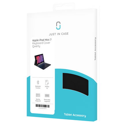 iPad Mini 2024 (7th Gen) - Premium Bluetooth Keyboard Cover Qwerty
