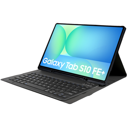 Samsung Galaxy Tab S10 FE+ - Premium Bluetooth Keyboard Cover Qwerty
