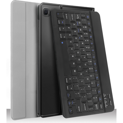 Samsung Galaxy Tab S6 Lite - Premium Bluetooth Keyboard Cover Qwerty