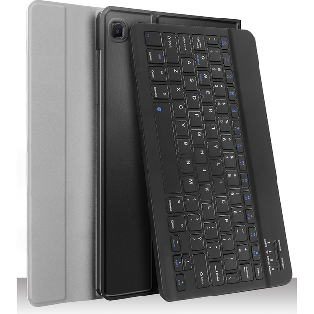 Samsung Galaxy Tab S6 Lite - Premium Bluetooth Keyboard Cover Qwerty