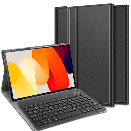 Xiaomi Redmi Pad SE - Premium Bluetooth Keyboard Cover Qwerty