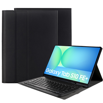 Samsung Galaxy Tab S10 FE+ - Premium Bluetooth Keyboard Cover Qwertz