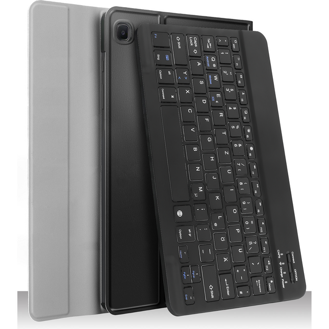 Samsung Galaxy Tab S6 Lite - Premium Bluetooth Keyboard Cover Qwertz