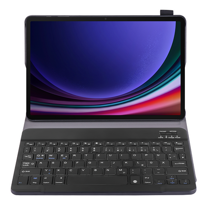 Samsung Galaxy Tab S9 / S9 FE / S10 FE / S10 Lite - Premium Bluetooth Keyboard Cover Qwertz