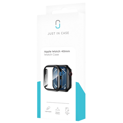 Apple Watch 40mm - Defense Cover with Screenprotector - Black