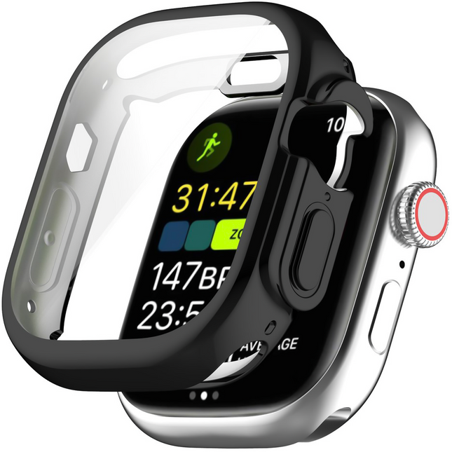 Apple Watch Ultra - Defense Cover with Screenprotector - Black
