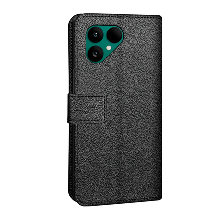 Classic Wallet Case - Fairphone 6 - PU leather Book Case - Black