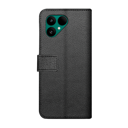 Classic Wallet Case - Fairphone 6 - PU leather Book Case - Black