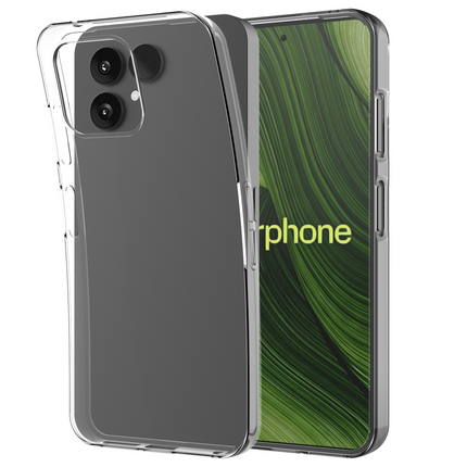 FlexLite Case - Fairphone 6 - Soft TPU Back Cover - Clear