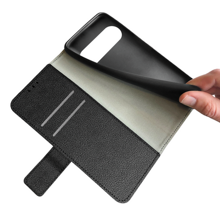 Classic Wallet Case - Google Pixel 10 / 10 Pro - PU leather Book Case - Black