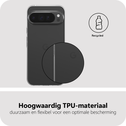 FlexLite Case - Google Pixel 10 Pro XL - Soft TPU Back Cover - Clear