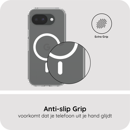 ArmorElite Case - Google Pixel 10a - Military Grade Back Cover - (compatible with MagSafe) - Clear