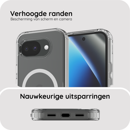 ArmorElite Case - Google Pixel 10a - Military Grade Back Cover - (compatible with MagSafe) - Clear