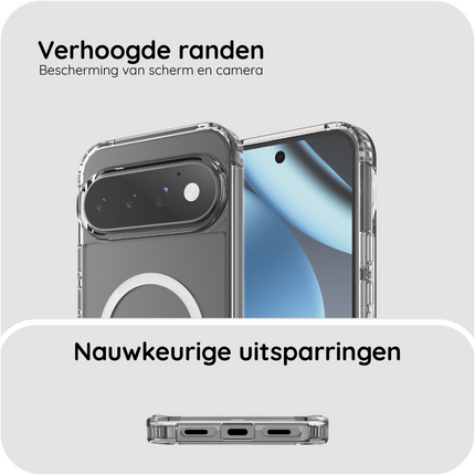 ArmorElite Case - Google Pixel 11 / 11 Pro - Military Grade Back Cover - (compatible with MagSafe) - Clear