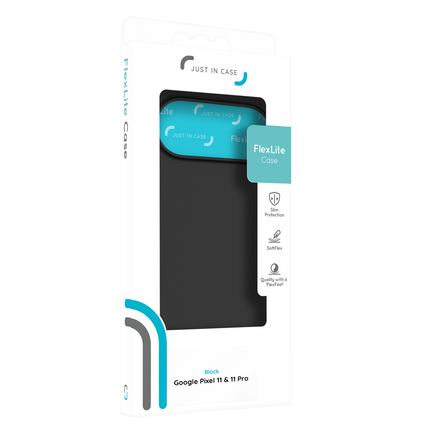 FlexLite Case - Google Pixel 11 / 11 Pro - Soft TPU Back Cover - Black