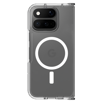 ArmorElite Case - Google Pixel 11 Pro Fold - Military Grade Back Cover - (compatible with MagSafe) - Clear