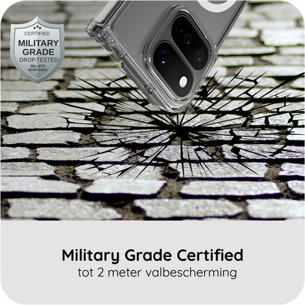 ArmorElite Case - Google Pixel 11 Pro Fold - Military Grade Back Cover - (compatible with MagSafe) - Clear