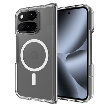 ArmorElite Case - Google Pixel 11 Pro Fold - Military Grade Back Cover - (compatible with MagSafe) - Clear