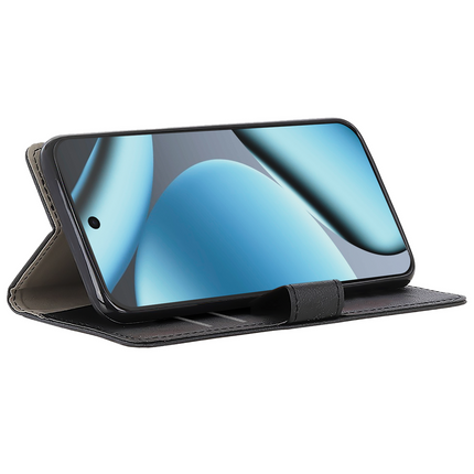 Classic Wallet Case - Google Pixel 11 Pro XL - PU leather Book Case - Black