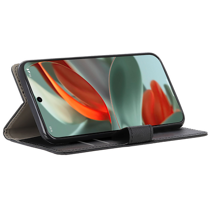 Classic Wallet Case - Google Pixel 9 / 9 Pro - PU leather Book Case - Black