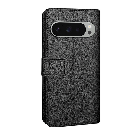 Classic Wallet Case - Google Pixel 9 / 9 Pro - PU leather Book Case - Black