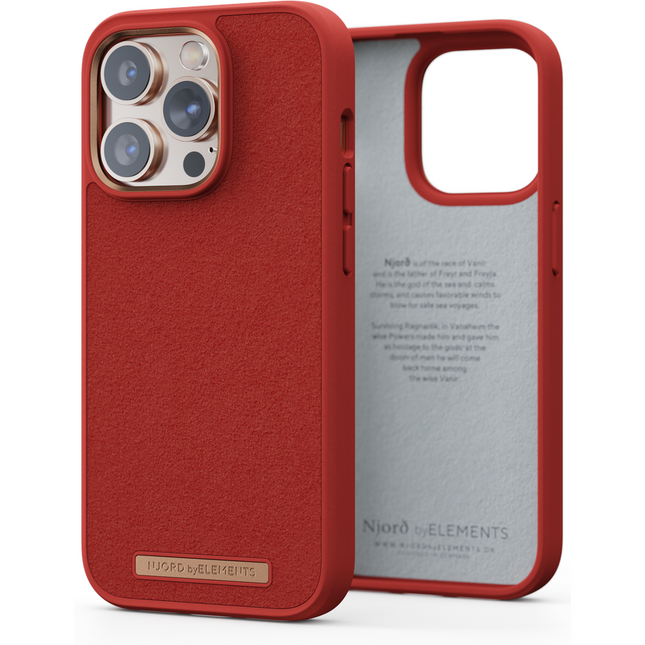 Njord Collections Case iPhone 14 Pro Max - Comfort+ - Orange