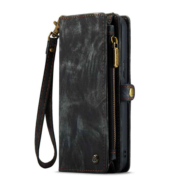 Caseme Case iPhone 15 - Multifunctional Wallet - Black