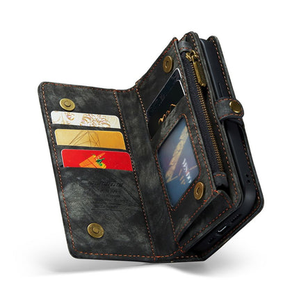 Caseme Case iPhone 15 Pro - Multifunctional Wallet - Black