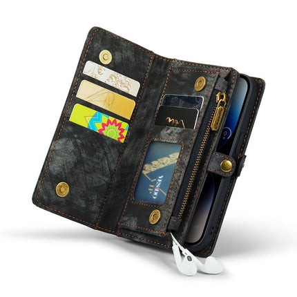 Caseme Case iPhone 15 Pro - Multifunctional Wallet - Black
