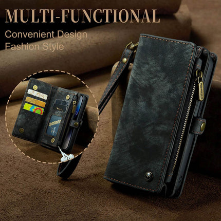 Caseme Case iPhone 15 Pro - Multifunctional Wallet - Black