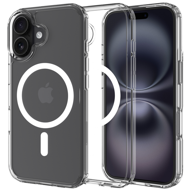 ArmorElite hoesje iPhone 16 transparant voorkant