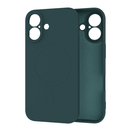 Flex Case - iPhone 16 - TPU Back Cover - (compatible with MagSafe) - Green