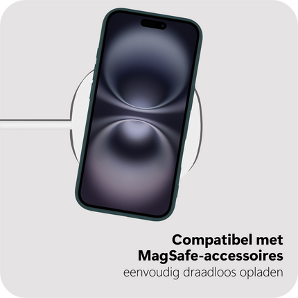 Flex Case - iPhone 16 - TPU Back Cover - (compatible with MagSafe) - Green