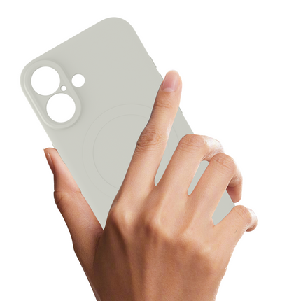 Flex Case - iPhone 16 - TPU Back Cover - (compatible with MagSafe) - Ivory