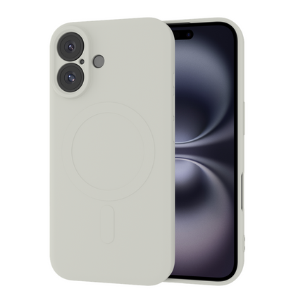 Flex Case - iPhone 16 - TPU Back Cover - (compatible with MagSafe) - Ivory