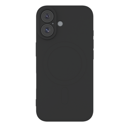Flex Case - iPhone 16 - TPU Back Cover - (compatible with MagSafe) - Black