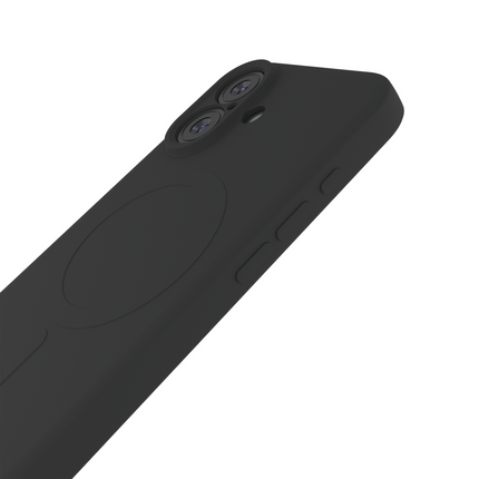 Flex Case - iPhone 16 - TPU Back Cover - (compatible with MagSafe) - Black