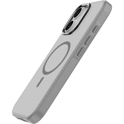 ArmorElite Case - iPhone 16 - Military Grade Back Cover - (compatible with MagSafe) - Grey