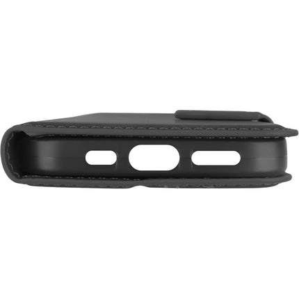 PrimeWallet Case - iPhone 16 - PU leather Wallet Case - Black