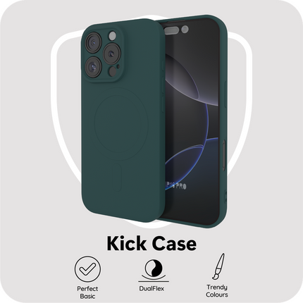 Flex Case - iPhone 16 Pro - TPU Back Cover - (compatible with MagSafe) - Green