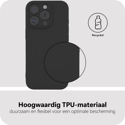 Flex Case - iPhone 16 Pro - TPU Back Cover - (compatible with MagSafe) - Black