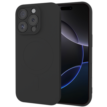 Flex Case - iPhone 16 Pro - TPU Back Cover - (compatible with MagSafe) - Black