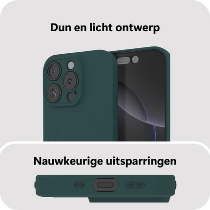 Flex Case - iPhone 16 Pro Max - TPU Back Cover - (compatible with MagSafe) - Green
