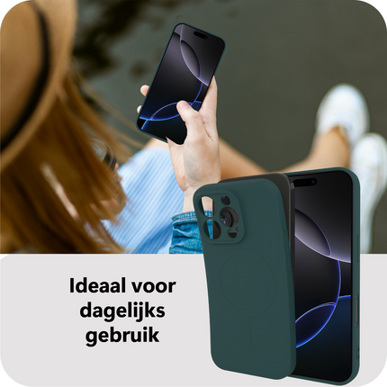 Flex Case - iPhone 16 Pro Max - TPU Back Cover - (compatible with MagSafe) - Green