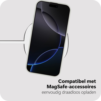 Flex Case - iPhone 16 Pro Max - TPU Back Cover - (compatible with MagSafe) - Ivory