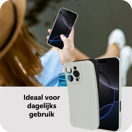 Flex Case - iPhone 16 Pro Max - TPU Back Cover - (compatible with MagSafe) - Ivory